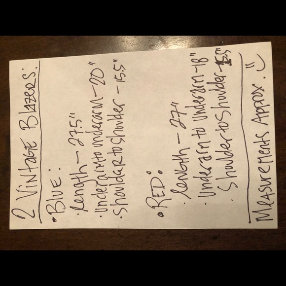 Vintage Authentic Blazer. M/L - Picture 3 of 9